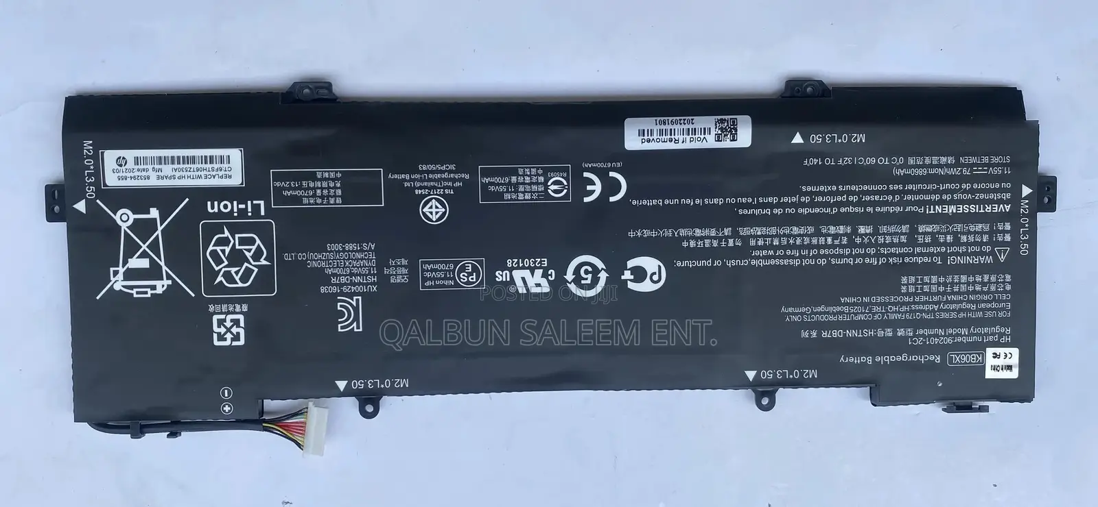 HP KB06XL Laptop Battery for Spectre X360 15-Bl02xx 15-Bl0na