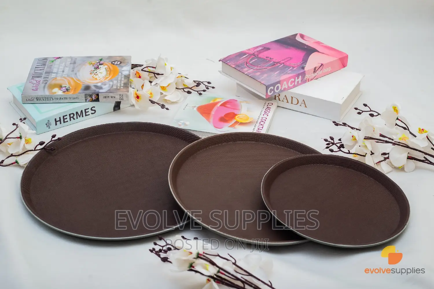 Round Nonslip Trays