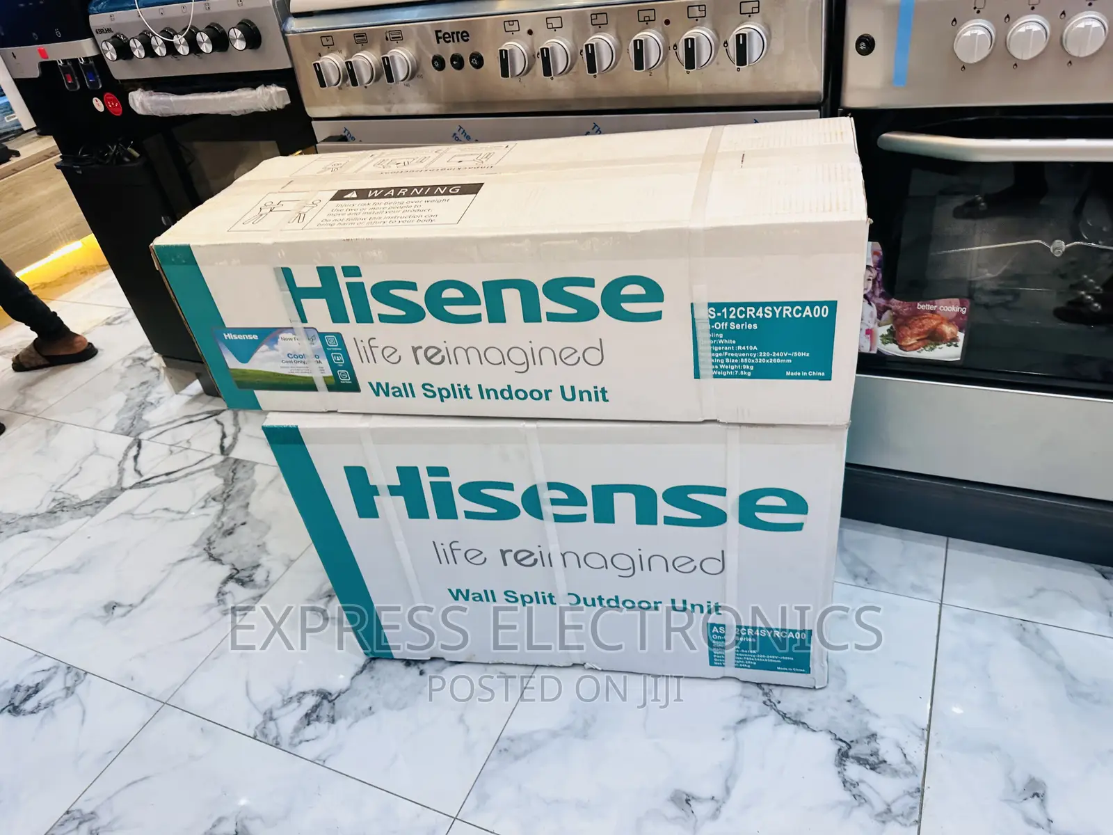 Powerful Cooling Split R410 Has Hisense2.5hpac