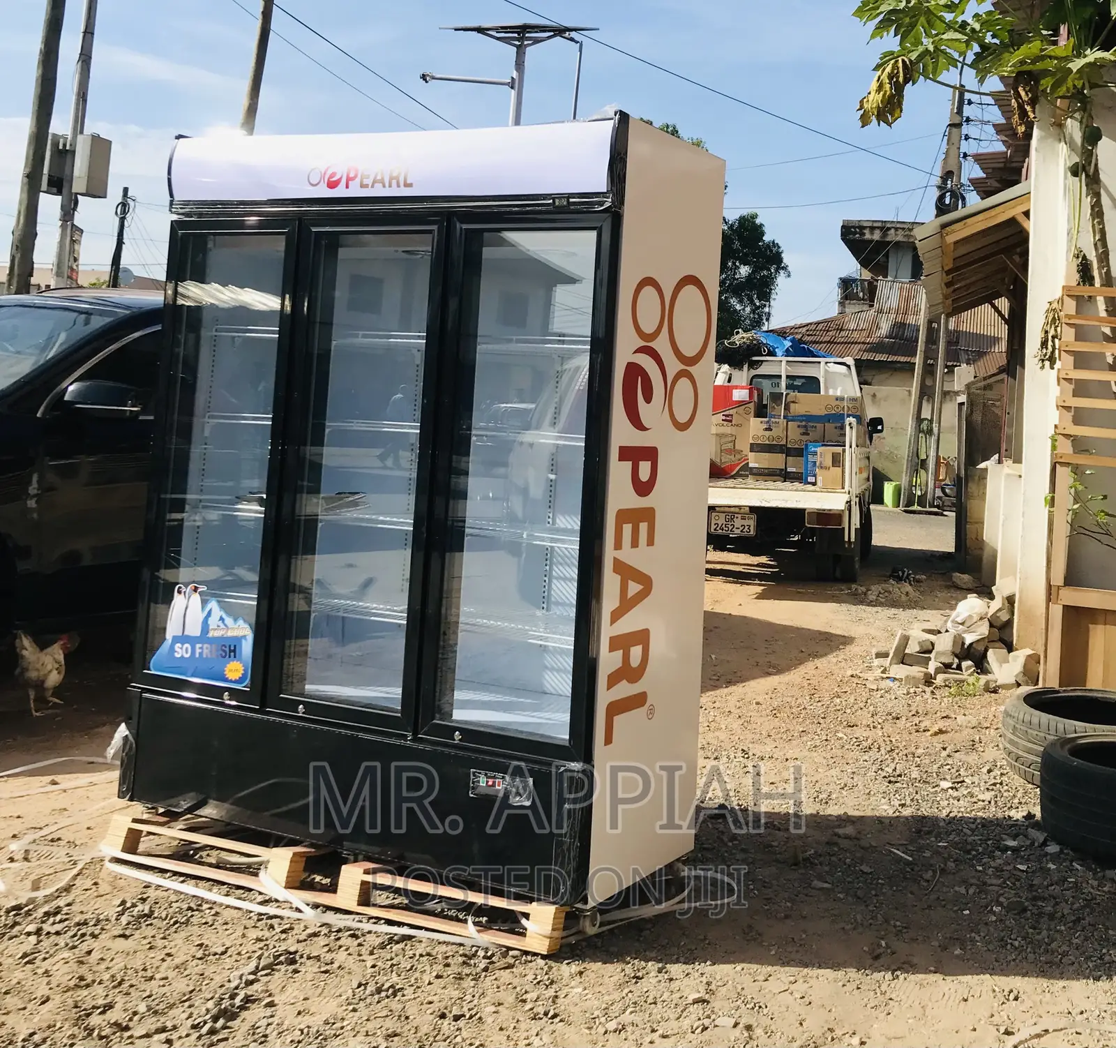 Reliable Pearl PVC-150 3 Door Beverage Cooler(950ltr).