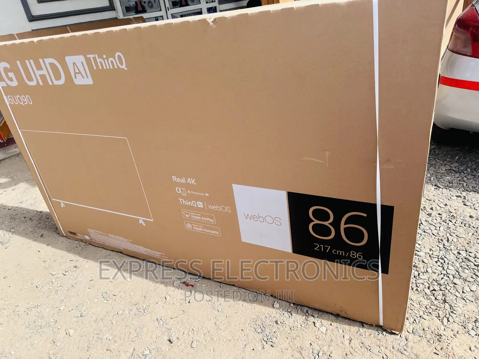 Sharper Image Smart UHD Lg 86”UQ90 Tv 