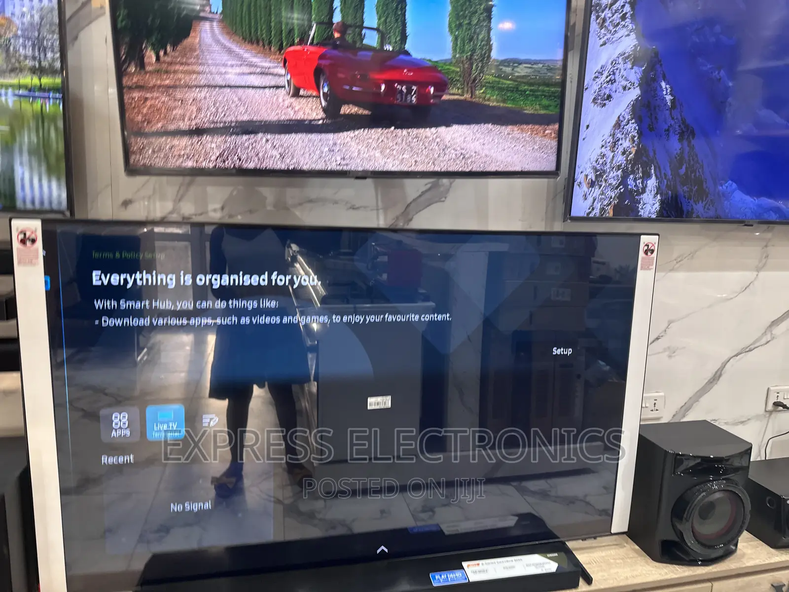 Energy Savings Samsung Uhd Smart 75”Cu8000 Tv