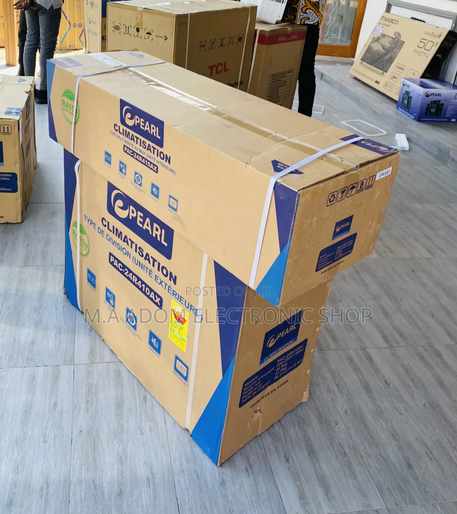Super Chilling Pearl 2.0hp Split Type Electric Ac(R410).