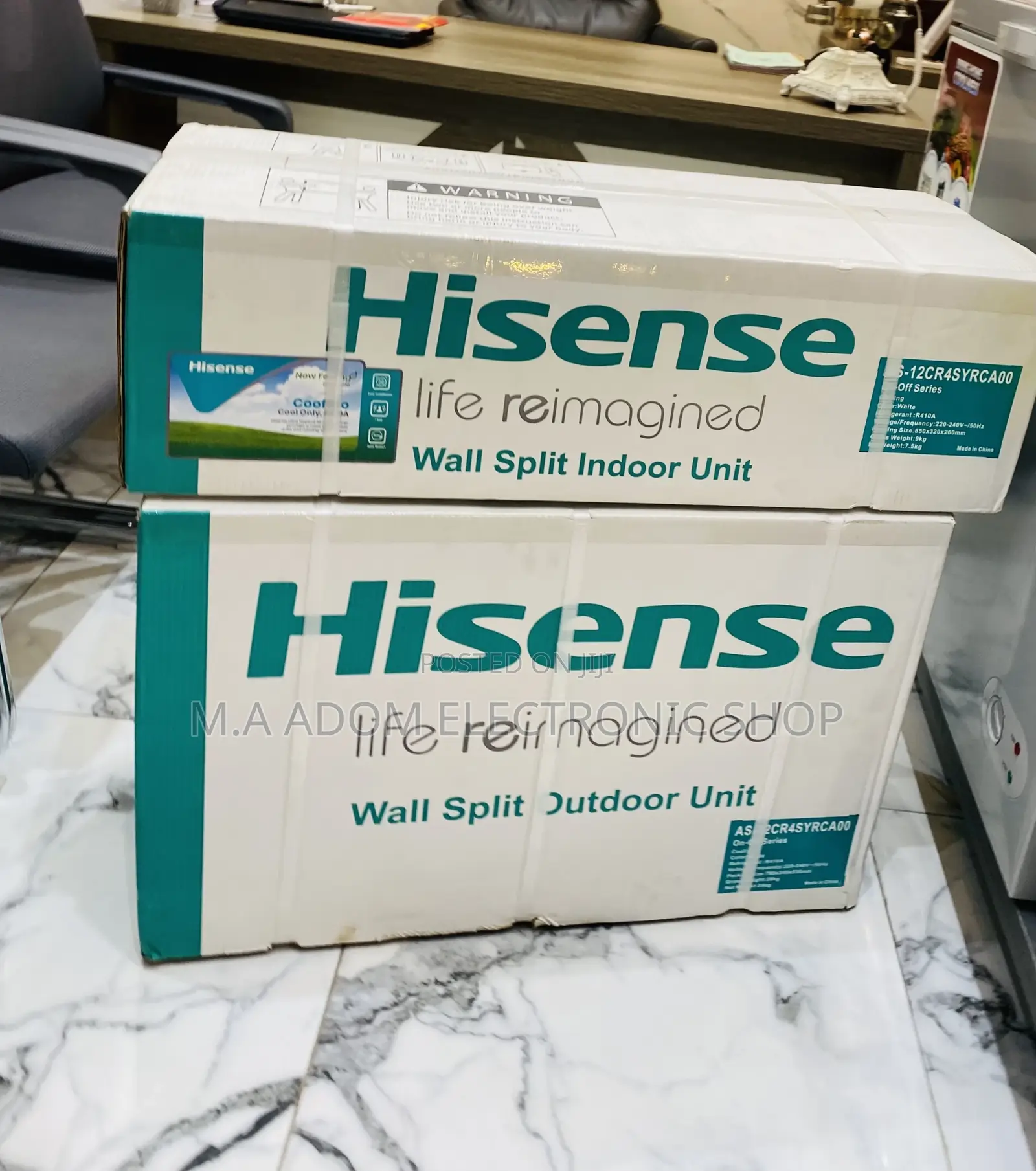 Fast Chilling Hisence 1.5hp Split Type Air Conditioner 