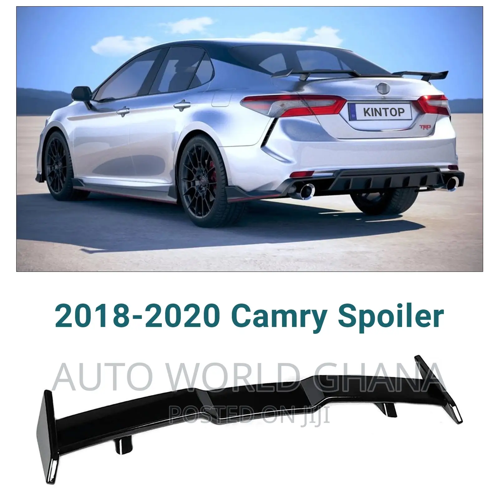 Universal Toyota Camry 2018-2022 Boot Trunk Spoiler