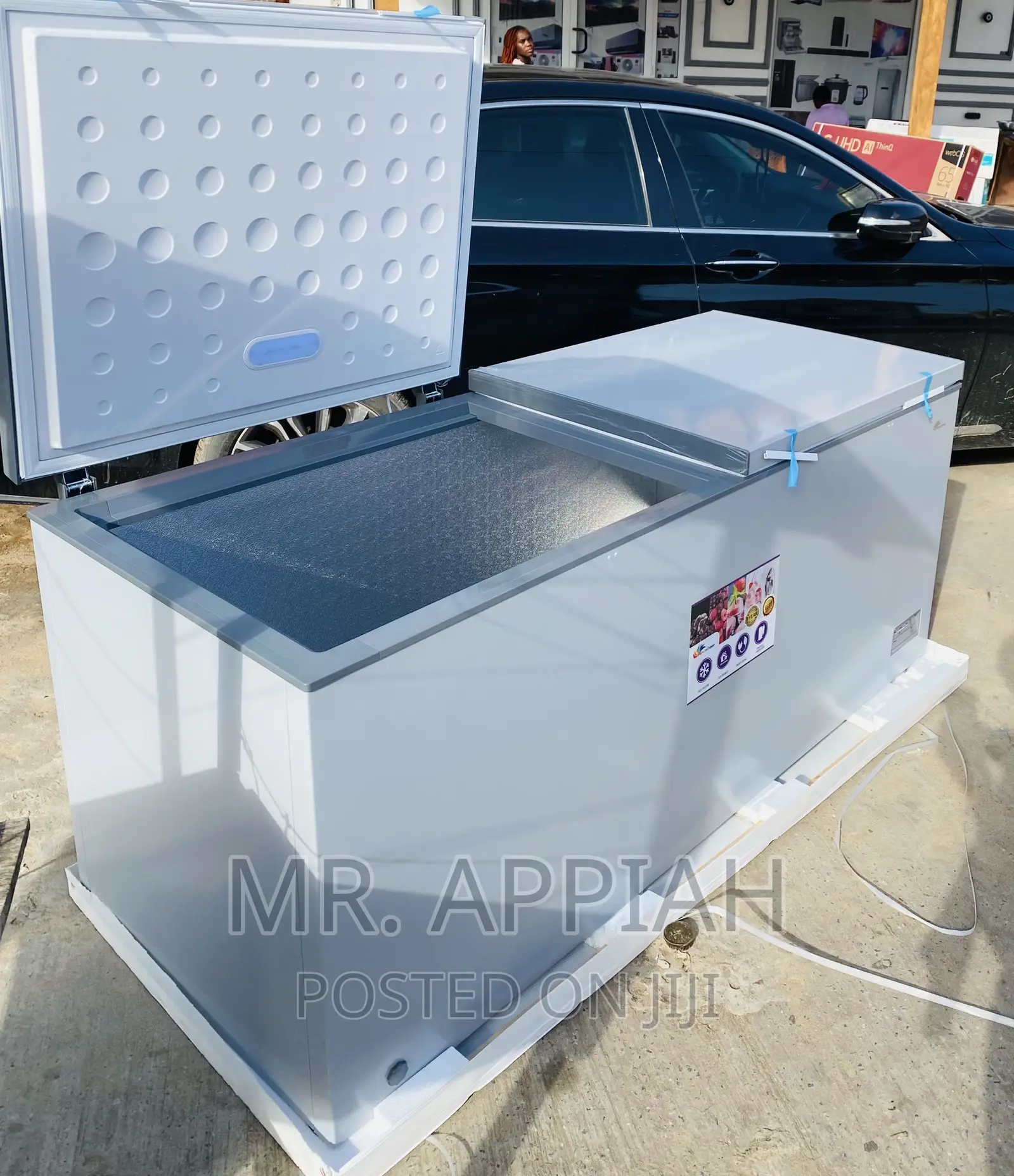 Purchase Classic Rainbow(RF-415BG)Double Door Chest Freezer