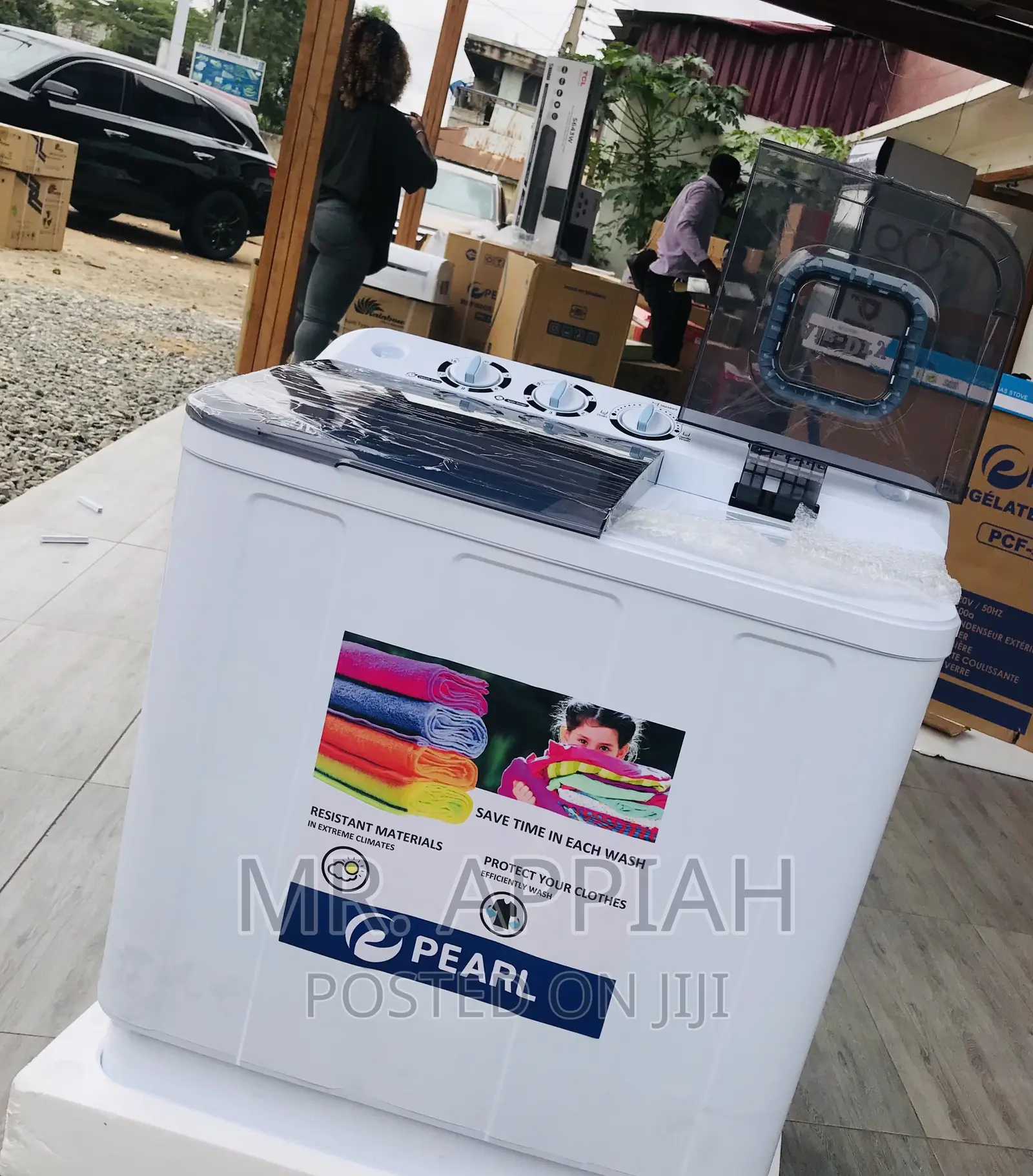 Well Designed Pearl 7kg Electric Washing Machine(White).