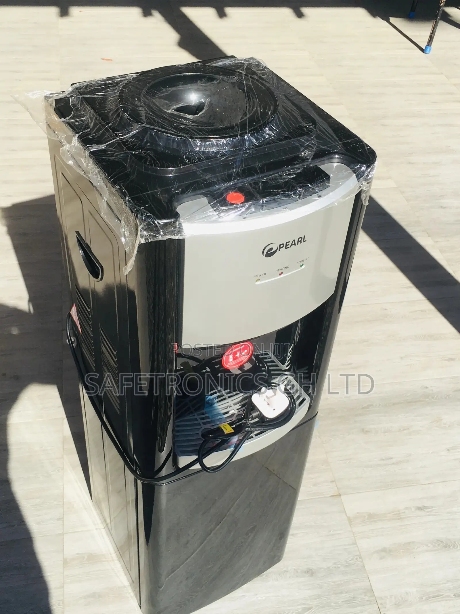 Pearl PWD-2008fsl Water Dispenser Black Hot/Cold