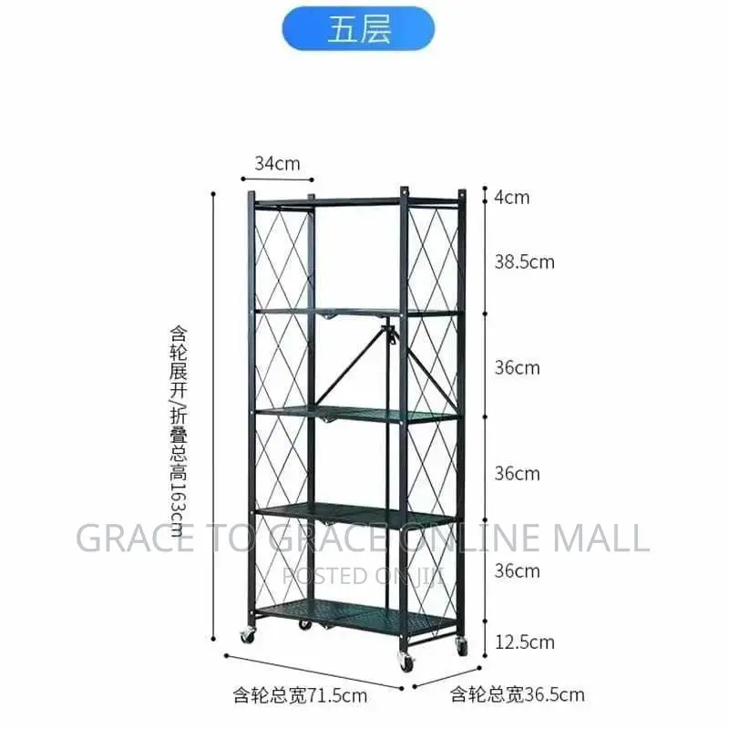 Foldable Kitchen Shelf