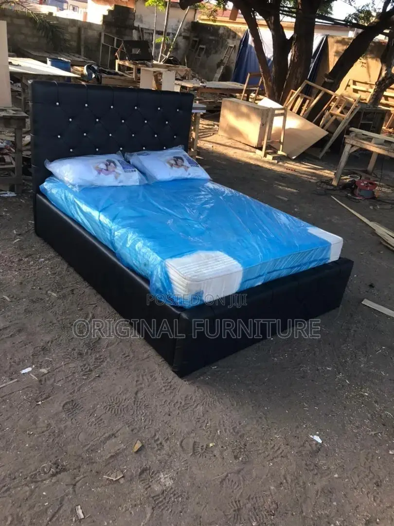 Double Bed Frame With Mattress