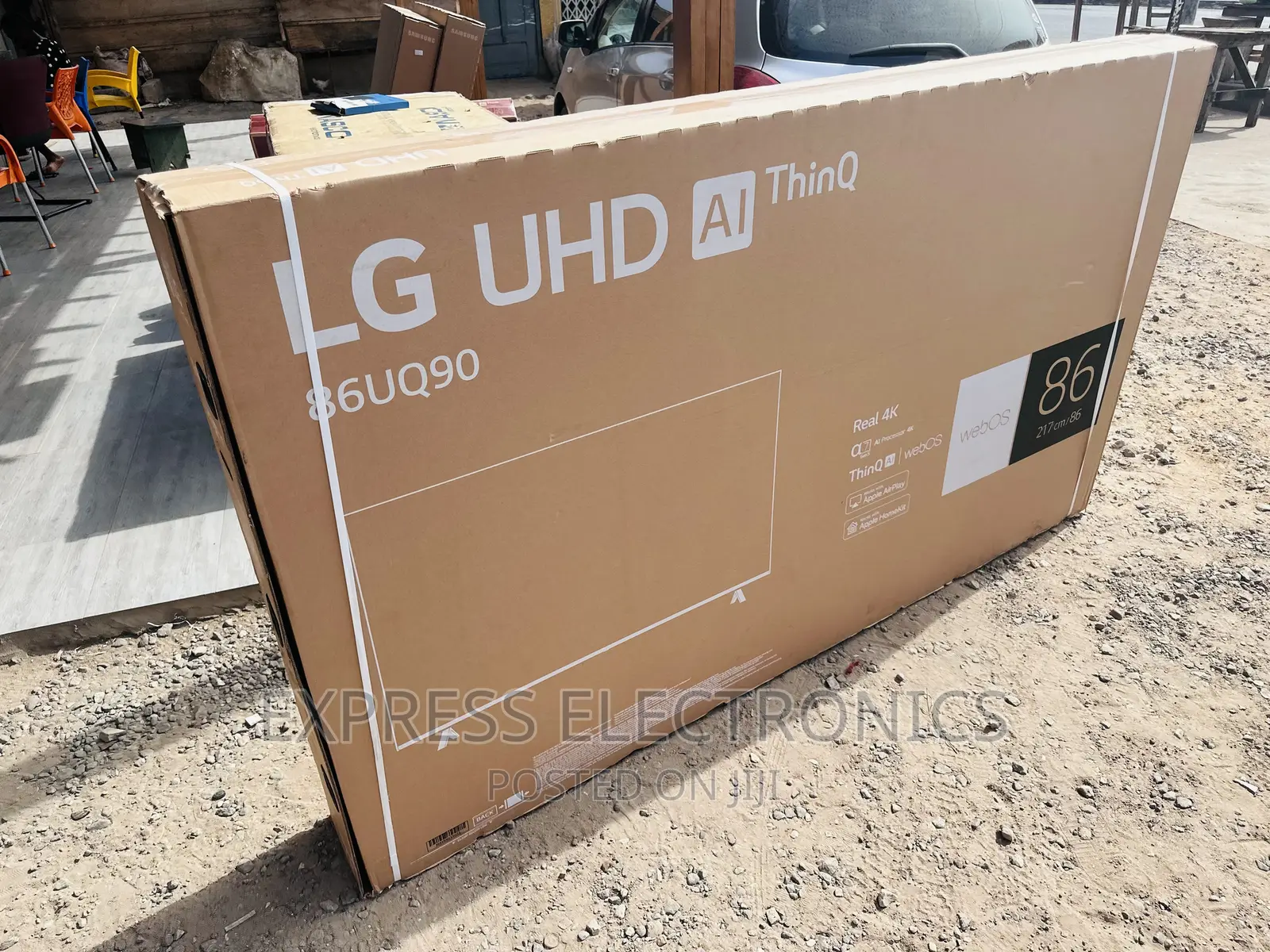 Gaming Experience Sleek Slim UHD Smart Lg 86”Uq90