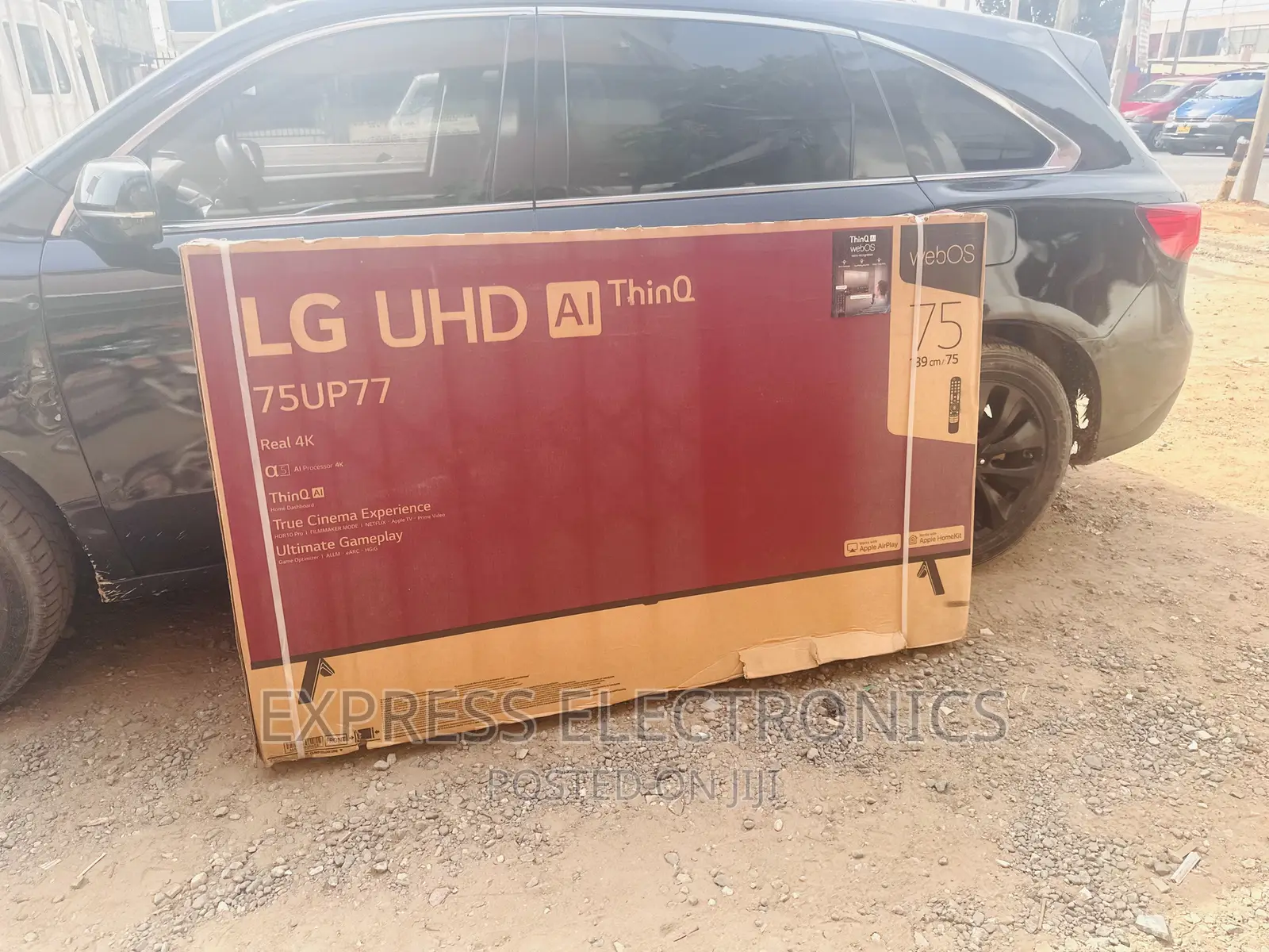 Sleek Classy UHD Smart Lg 75”Up77