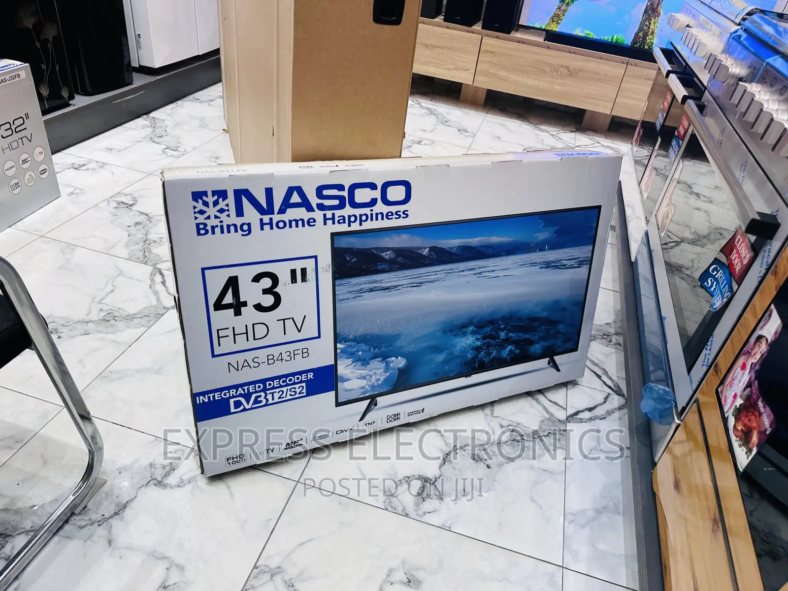 Object Tracking Sound Lite Nasco 43”FHD Satellite