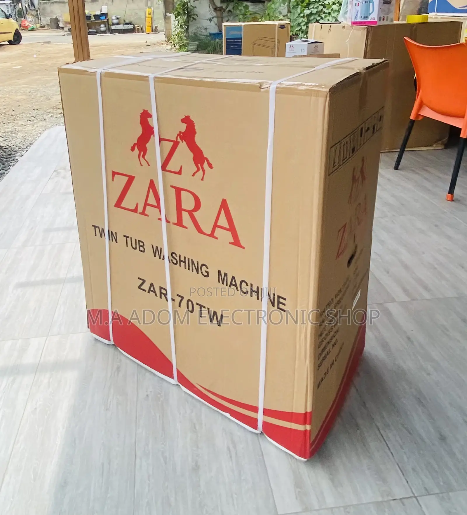 Classic Zara 7kg Semi-Automatic Washing Machine + Spin/Dry 
