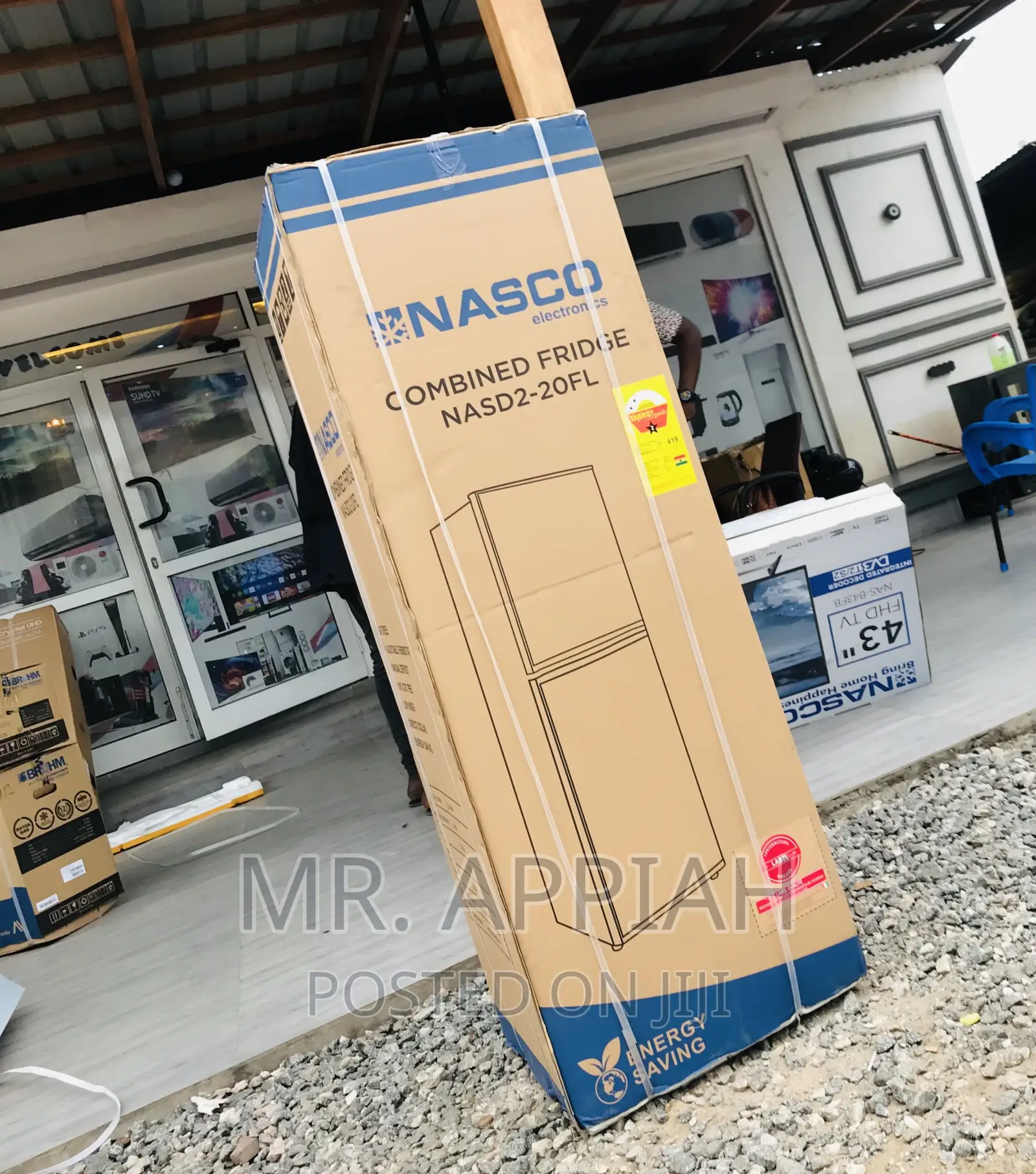 Energy Sufficient Nasco Nasd2-20fl Double Door Refrigerator