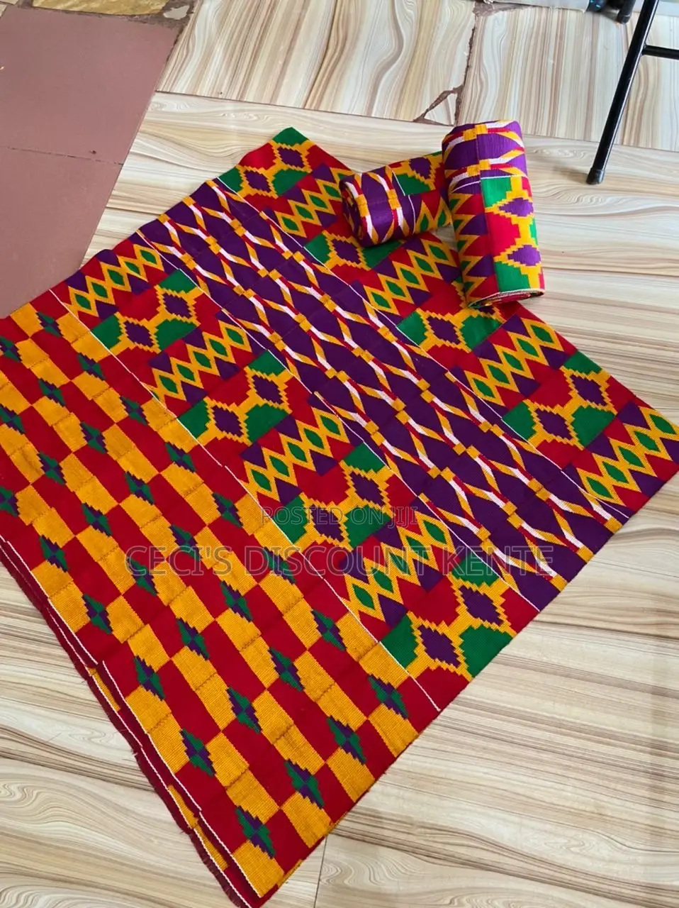 Handwoven Bonwire Kente