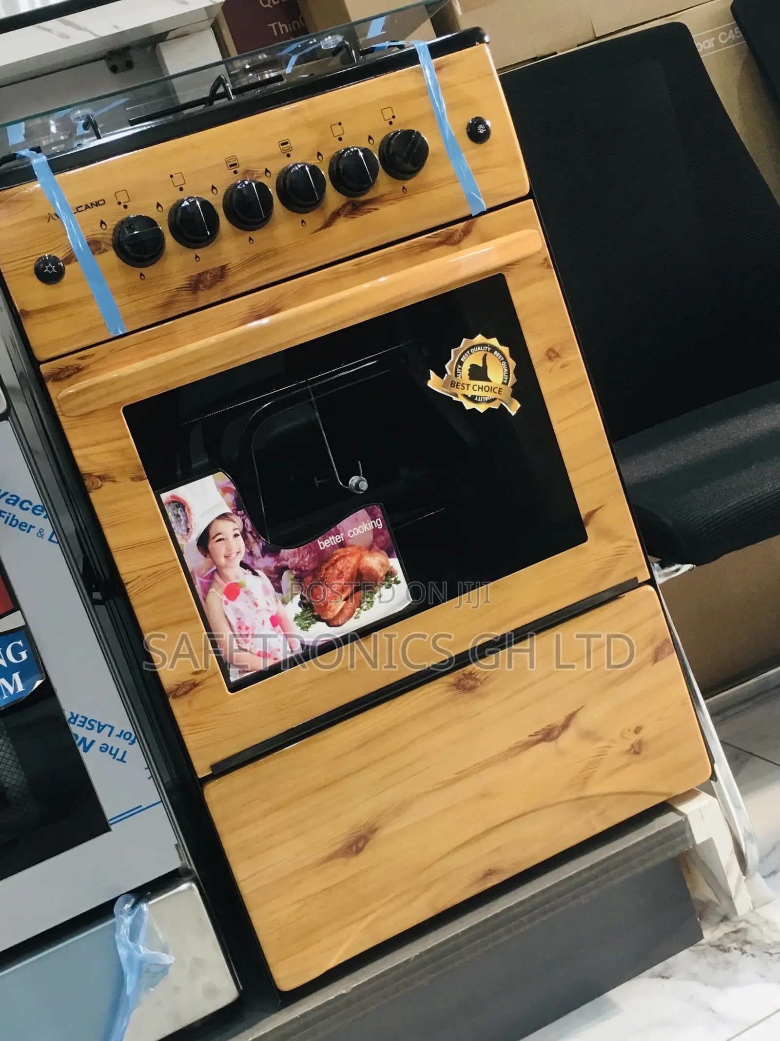Purchase Oven With Grill 50x50 Light Wooden 4 Gas Cooker