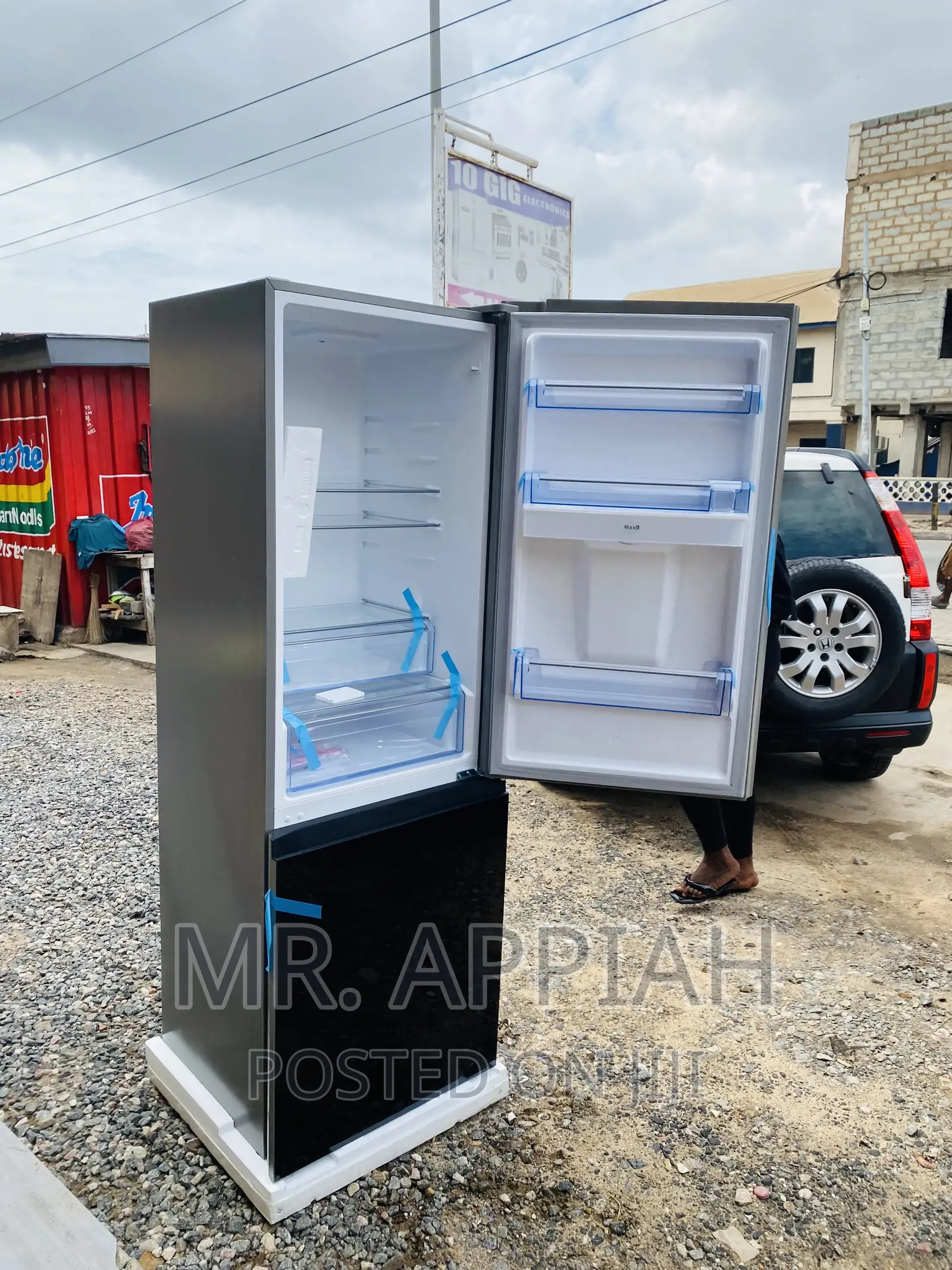 Energy Sufficient Pearl Pf 400bg Electric Fridge(Black)