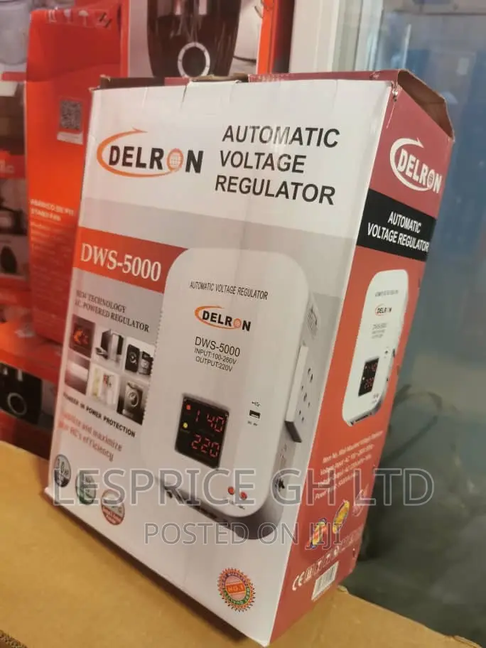 Delron 5000va Stabilizer ~Able to Power More