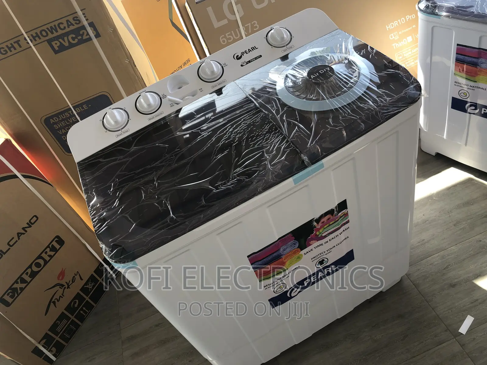 Rust Free Body Pearl 12KG Twin Tub Washing Machine Semi Auto