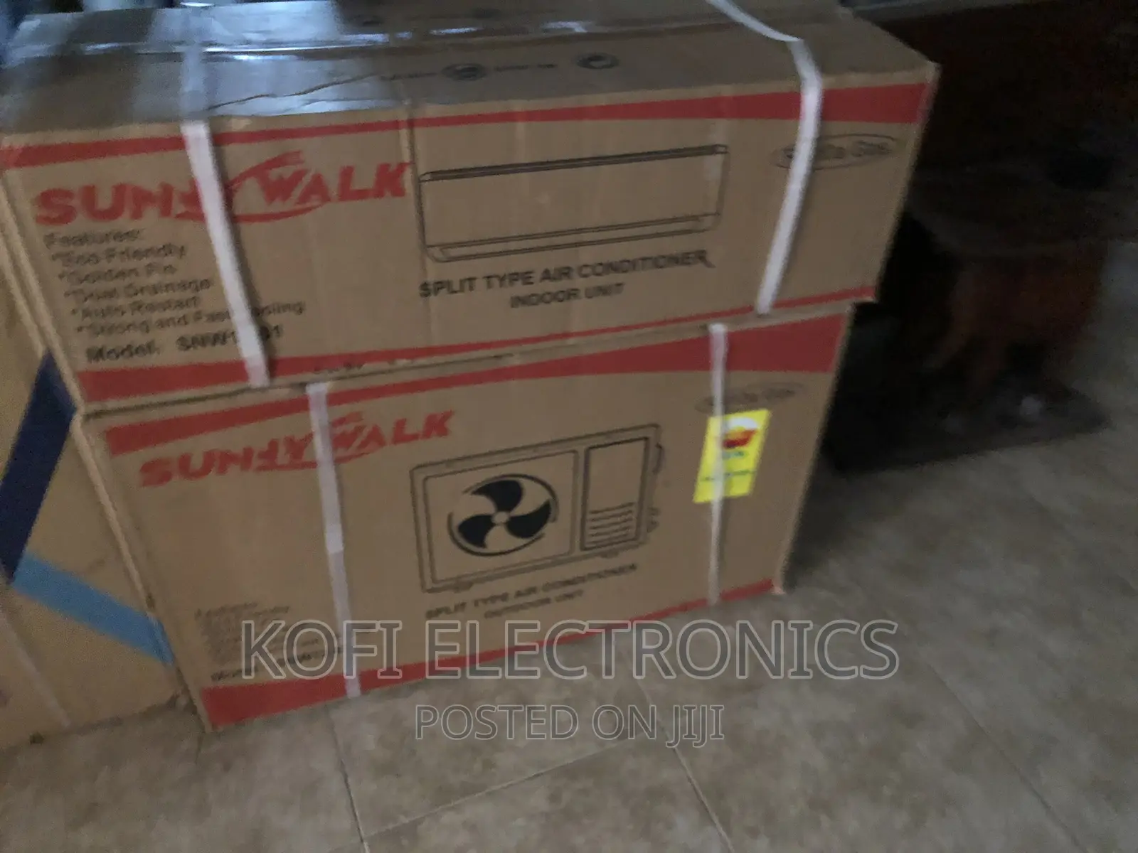 Durable Sunny Walk Air Condition R410 1.5hp With 3 Star