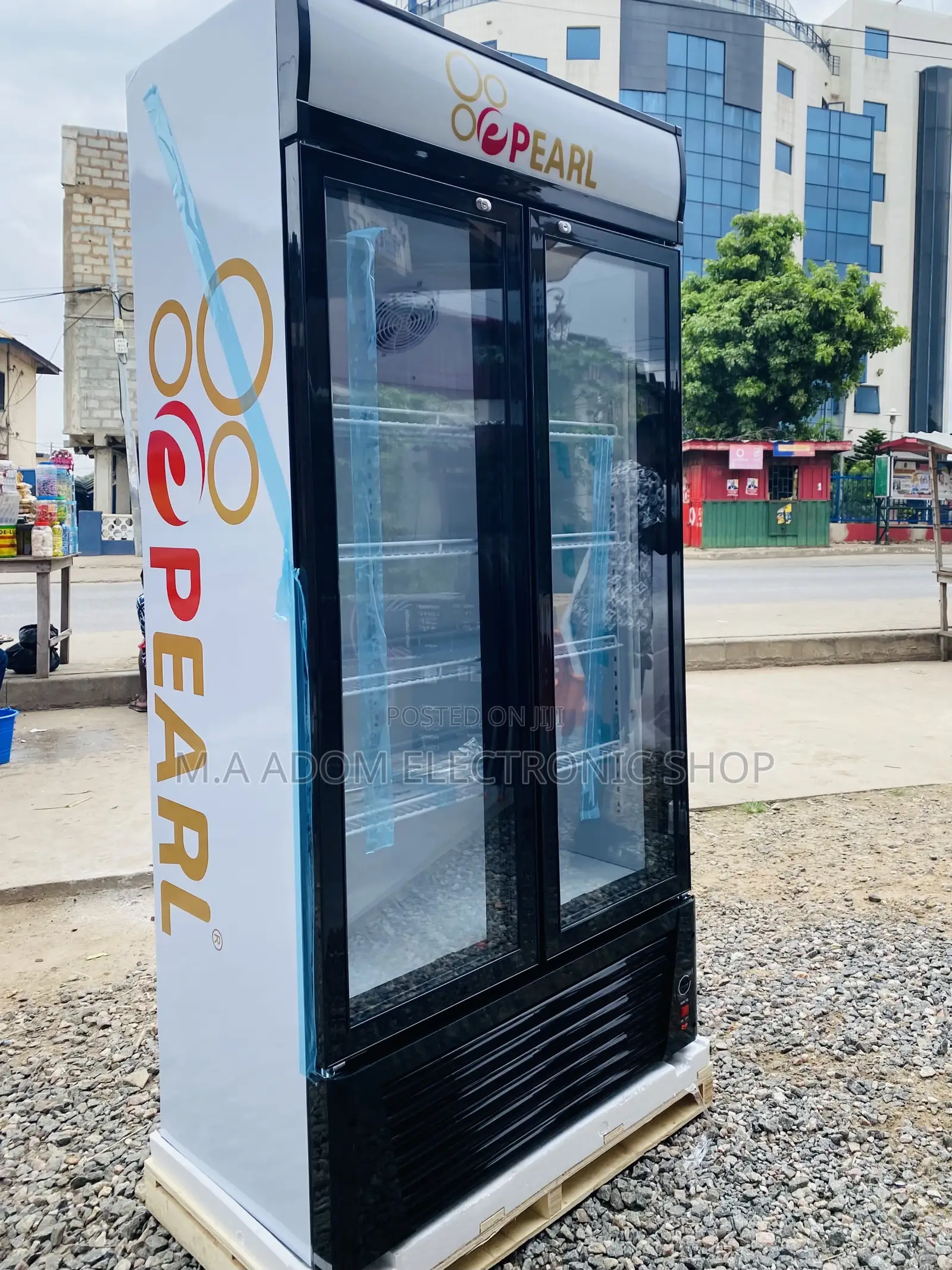 Super Cooling Pearl(PVC-662-2b)2 Door Beverage Cooler 