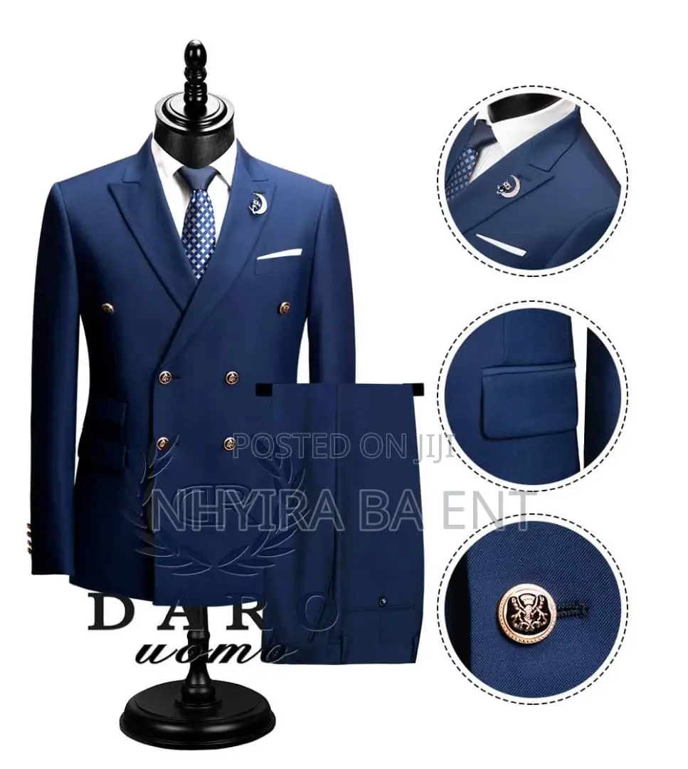 Daro Double Breasted Suit Available in Stock