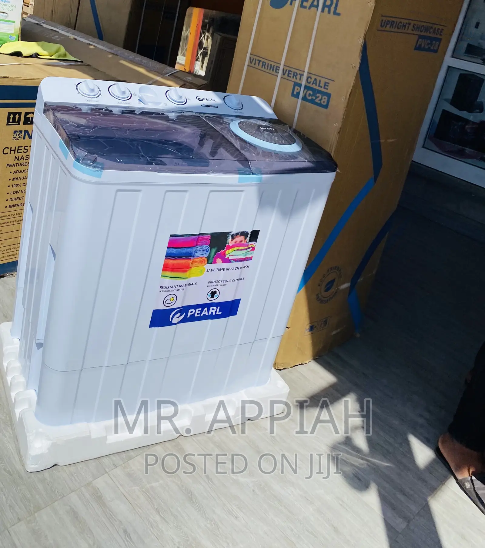 Shop Original Pearl Electric Washing Machine(White).