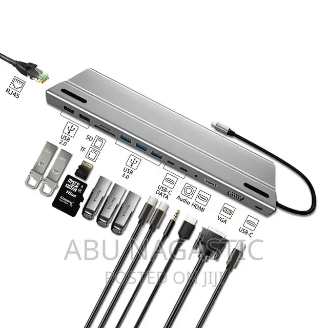 Type C 14 In 1 Hub Expansion Dock