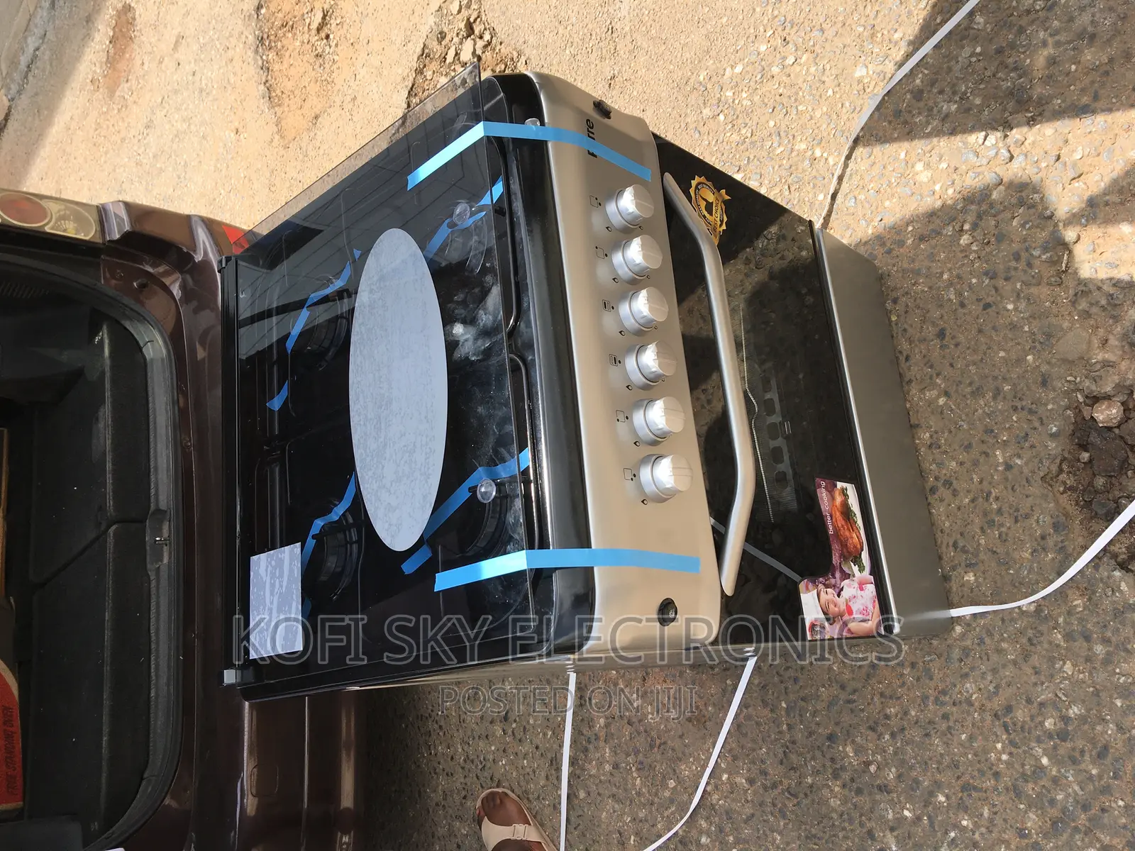 Afford Strong Volcano 4burner 60x60 Gas Cooker
