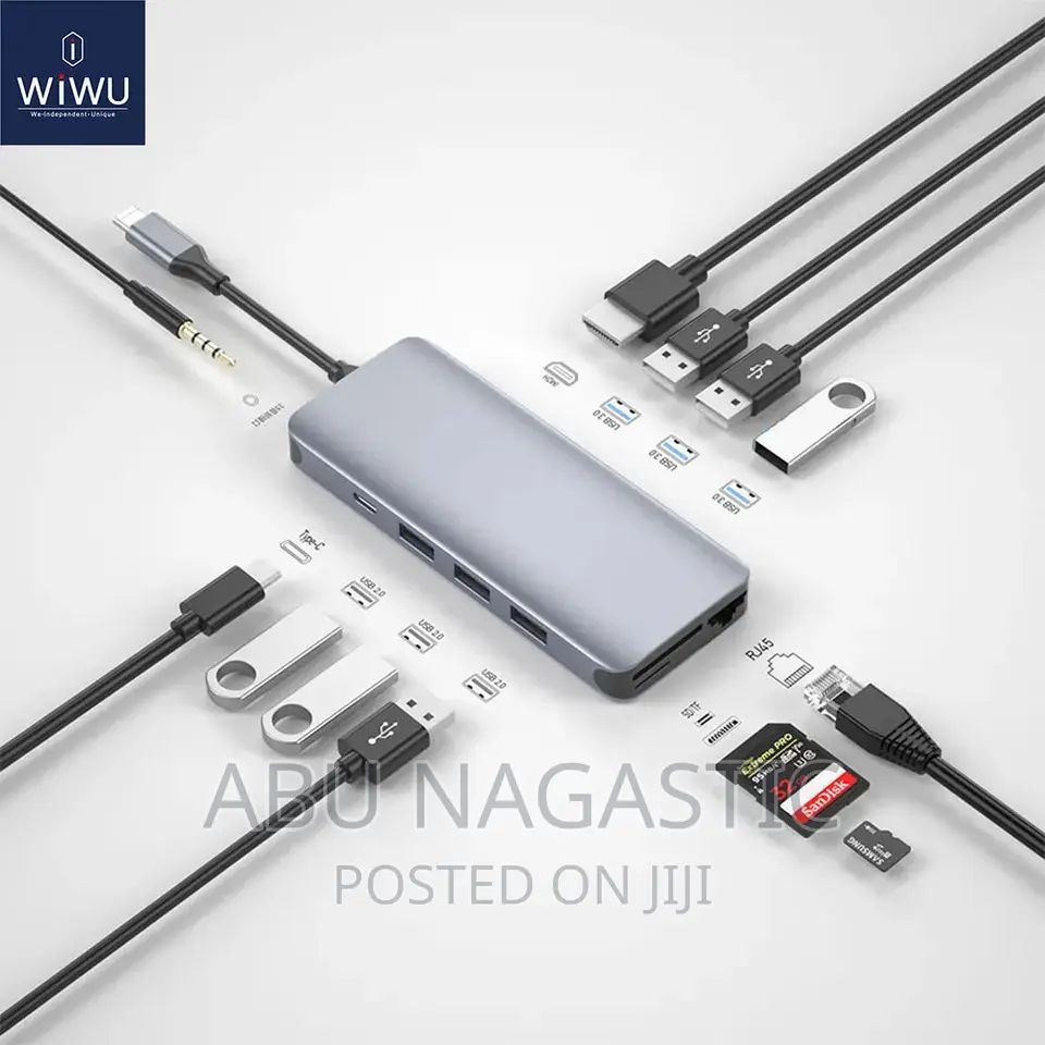 Wiwu 12in1 Type C Hub Expansion
