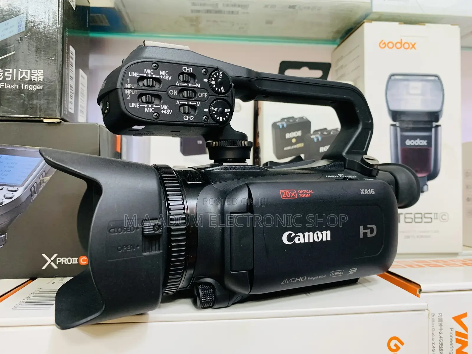 Japan Made Canon Xa15 Camcorder With Sdi Port