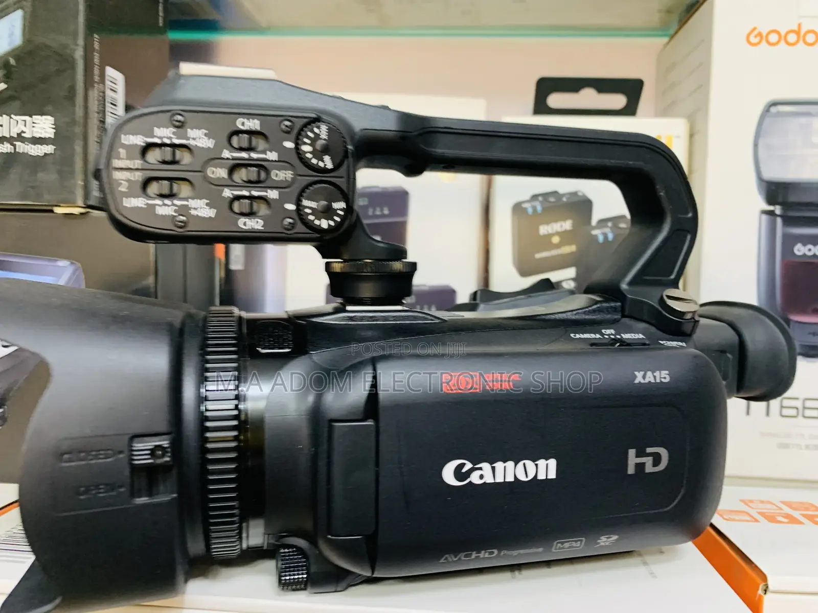 Brand New Canon Xa15 Video Camcorder With Sdi Port
