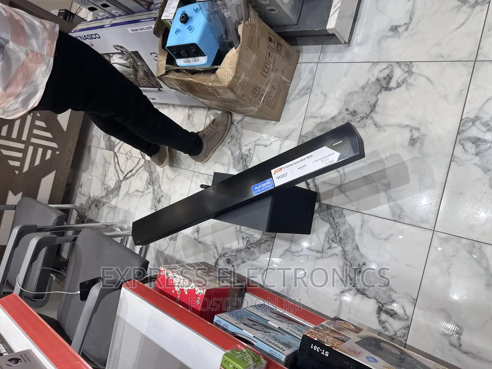 Samsung Soundbar With Woofer C450 Beautiful Design