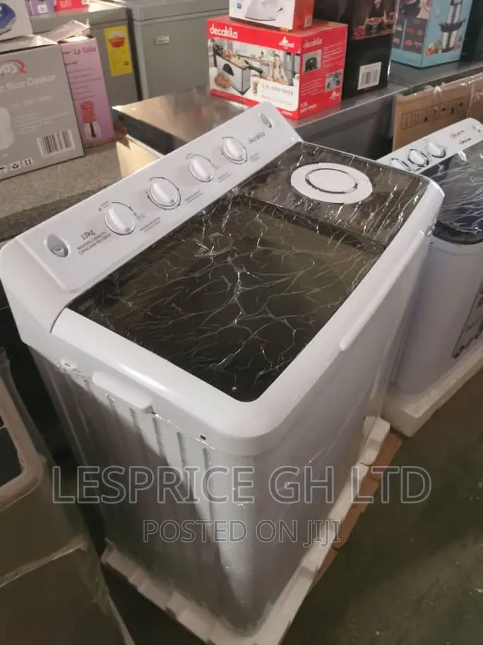 Decakila 13kg Top Load Semi Auto Washing Machine