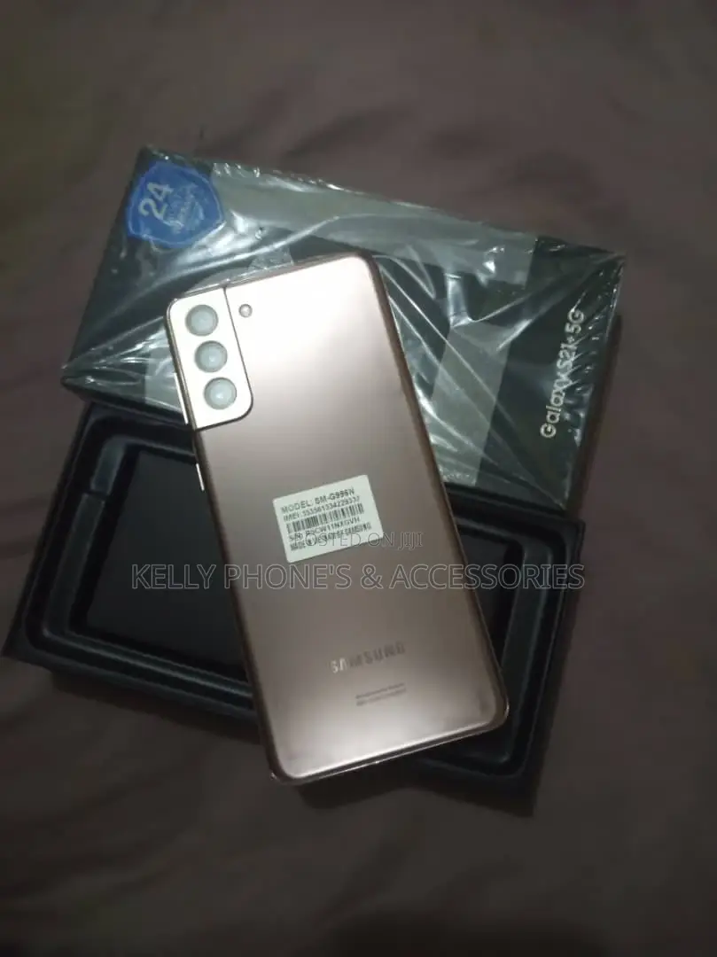 New Samsung Galaxy S21+ 5G 128 GB Gold