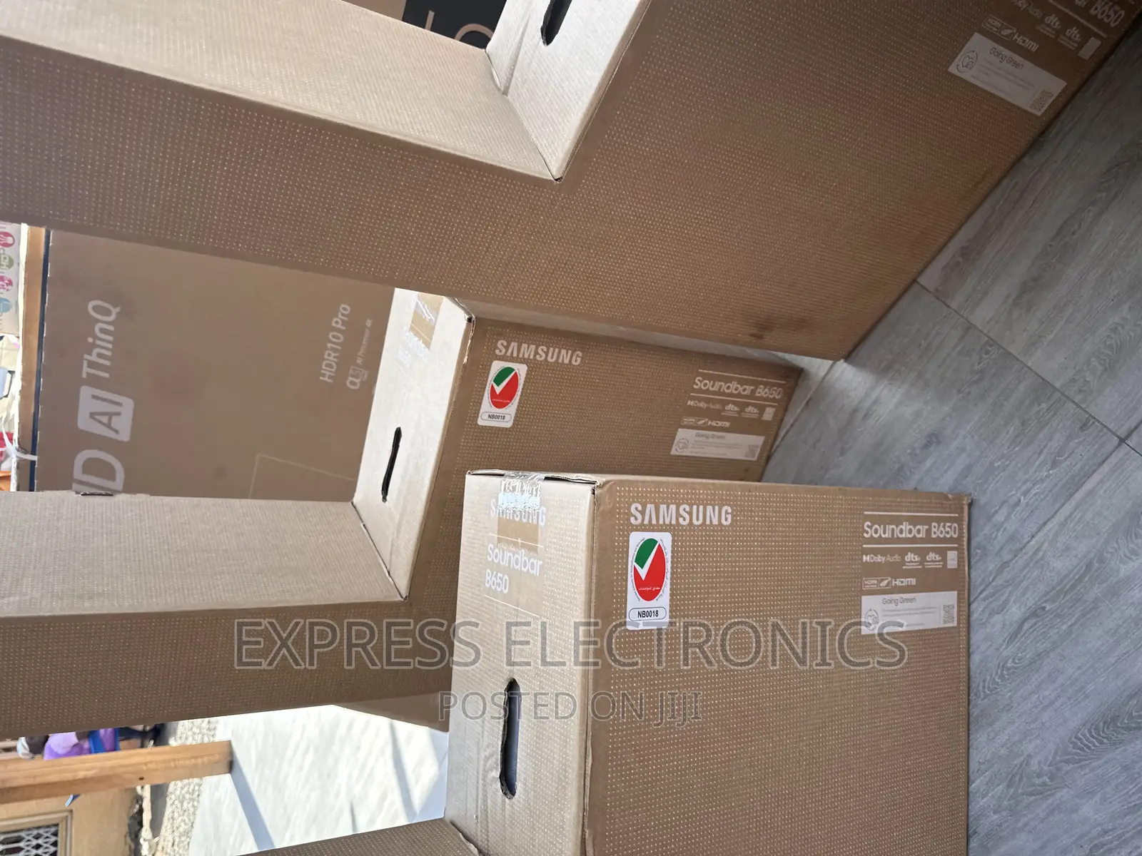 Beautiful  Design Samsung B650 Sound Bar With Woofer