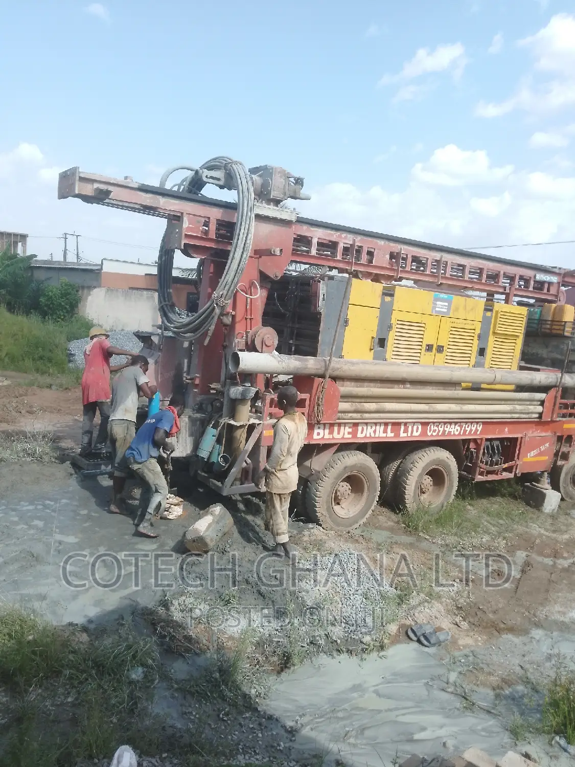 Cotech Borehole Drilling Promotion