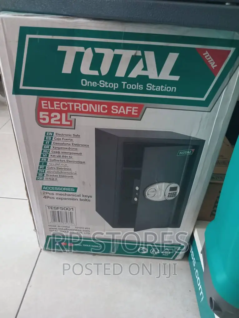 Total Electronic Safe 52L