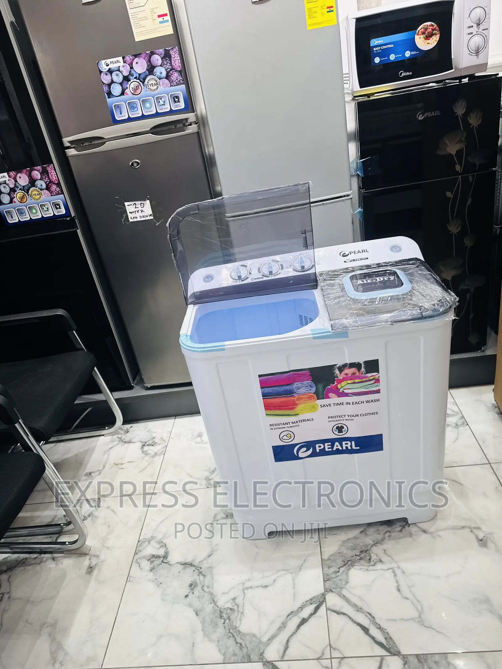 Rich  Sleek White 7kg Topload Pearl Washing Machine