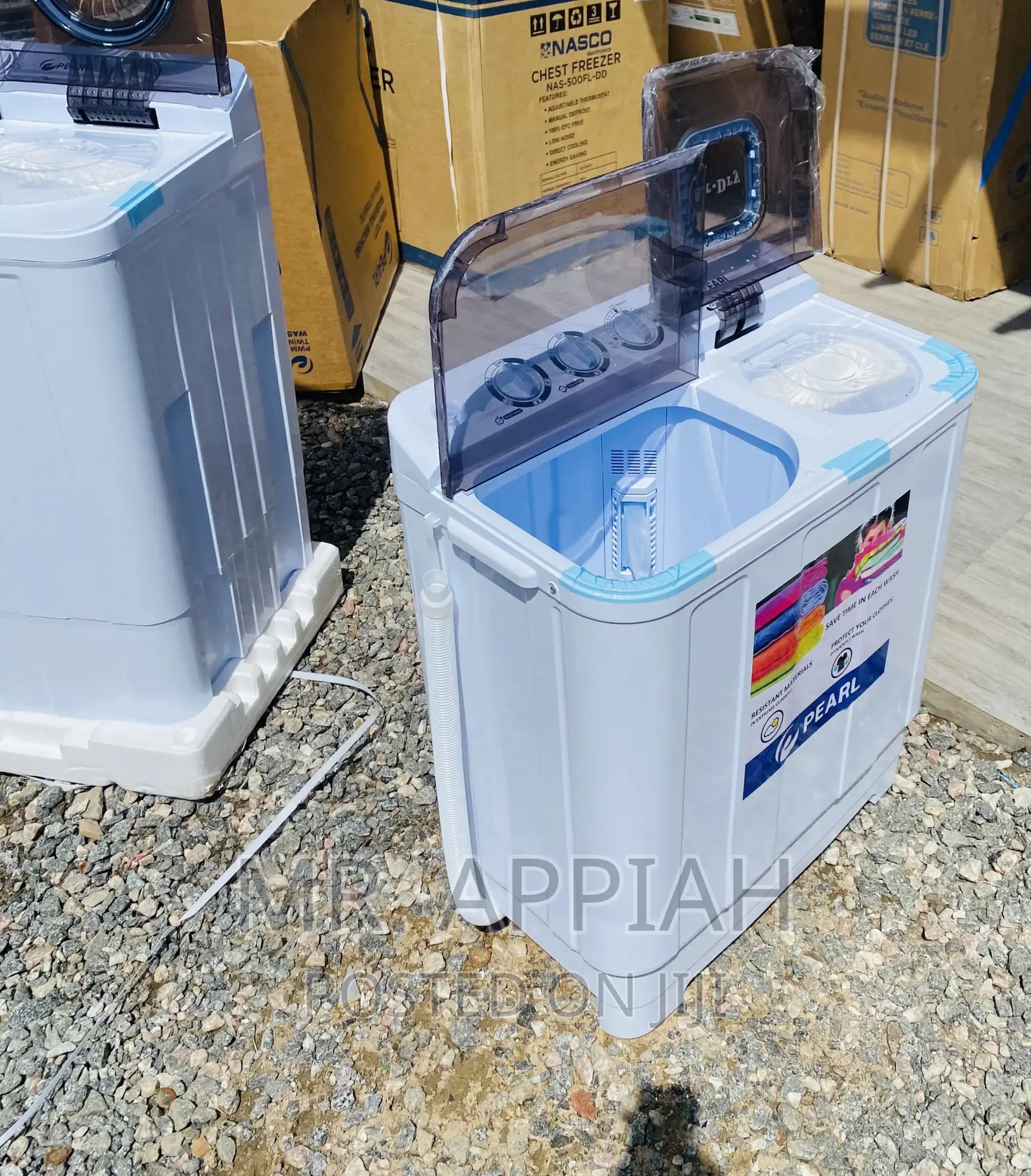 Super Affordable Pearl Top Load Electric Washing Machine.