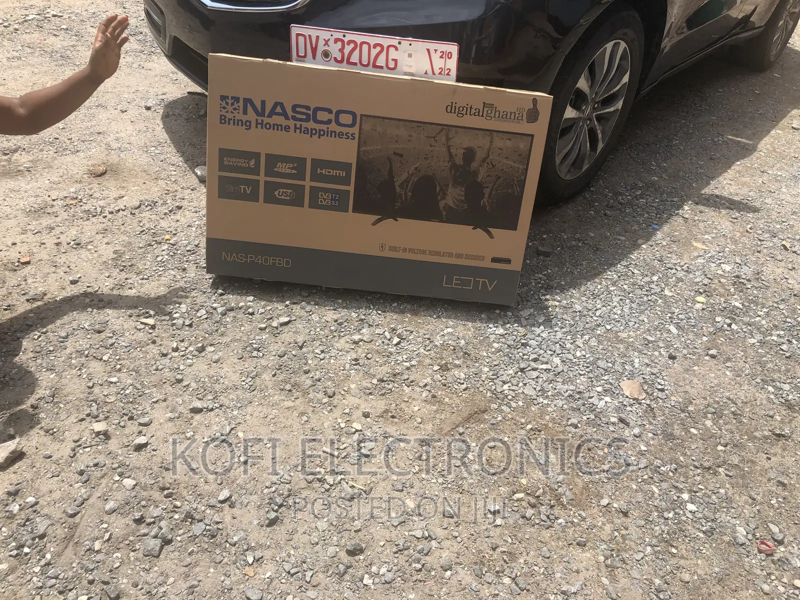 Built in Satellite NAS-P40FBD Digital Satellite TV - 40"