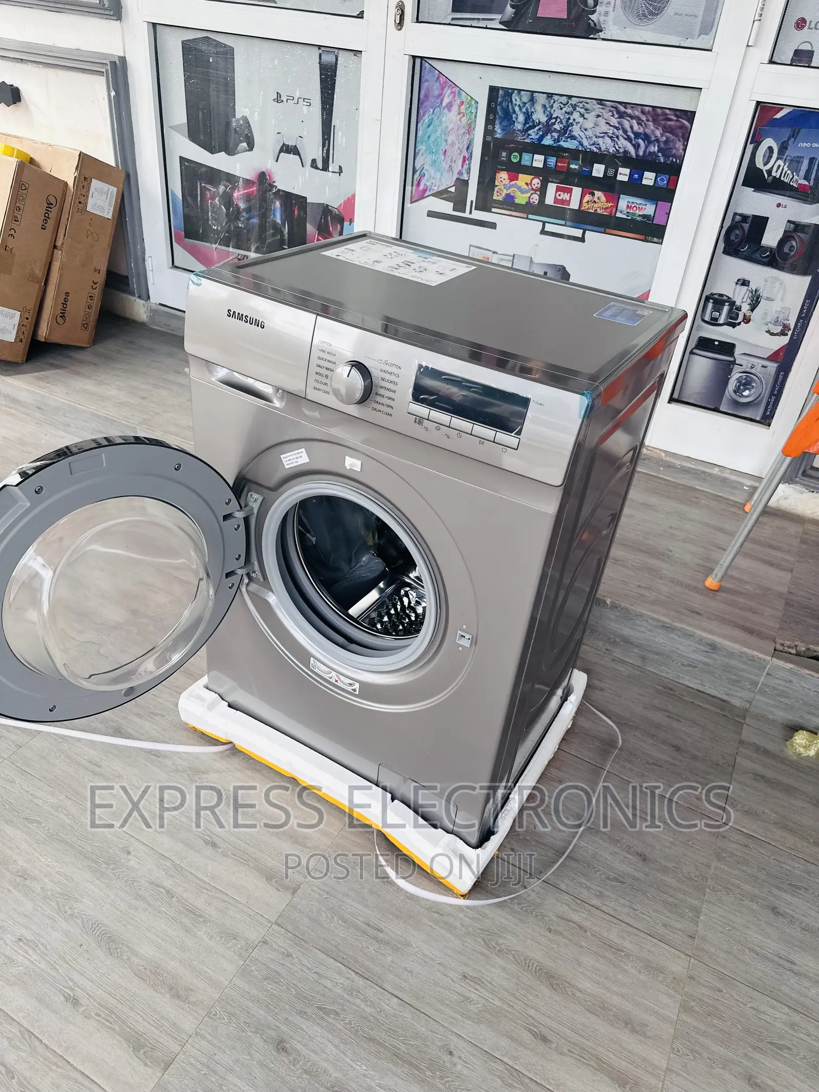 Lovely  New Samsung 7kg Frontload WM Grey
