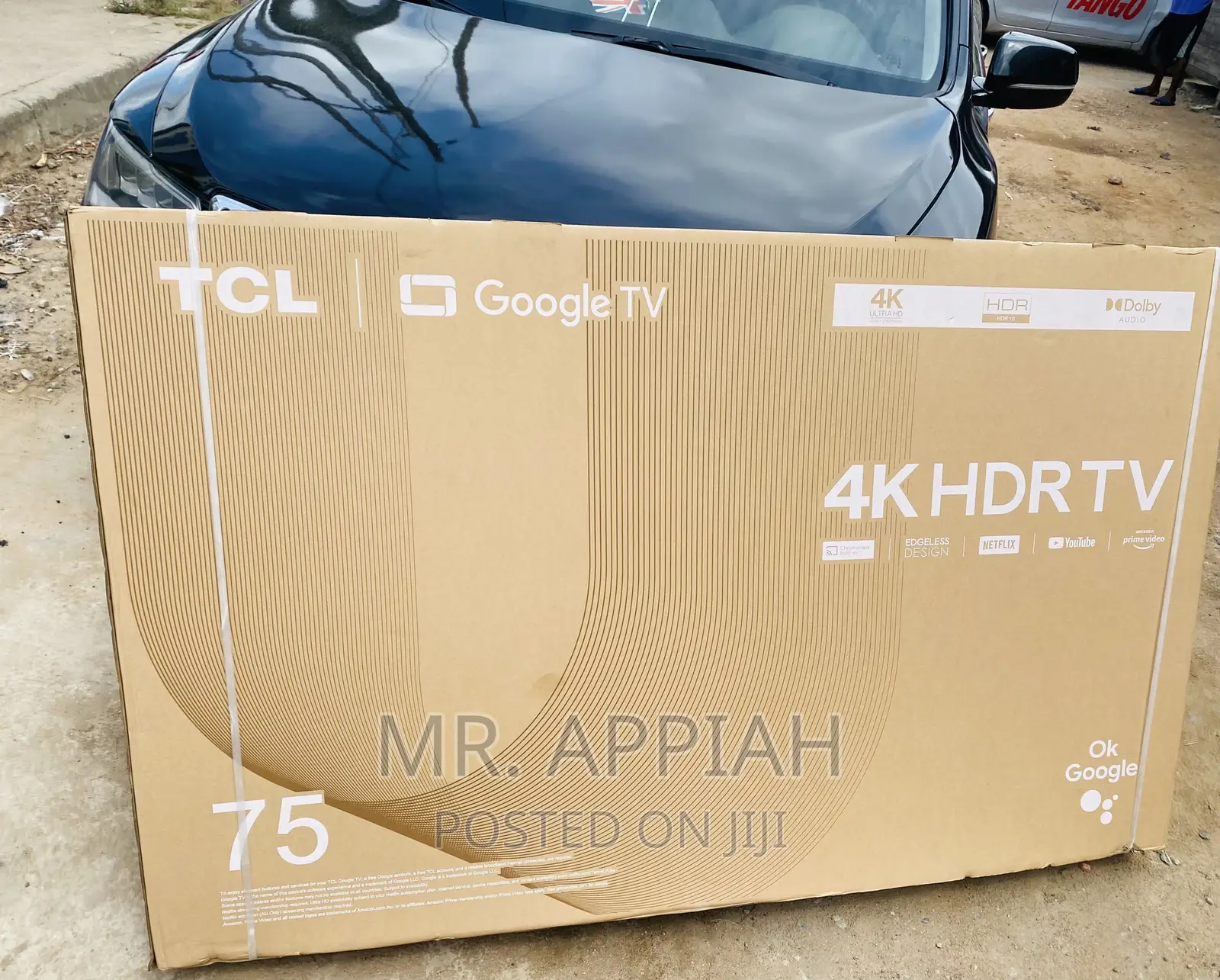 Super Quality TCL 75P635 75 Inch Smart Google Tv(Black).