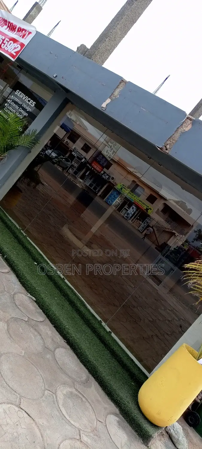 Spacious 4-in-1 Shop for Rent at Spintex