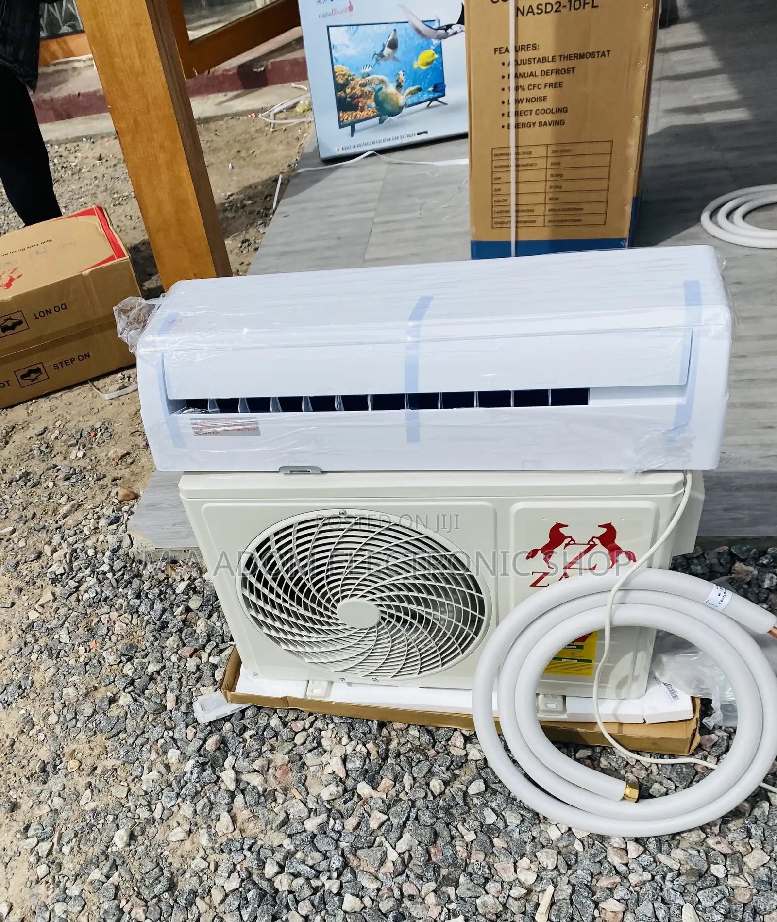 Fresh in Box Zara 1.5hp Split Type Electric Air Conditioner.