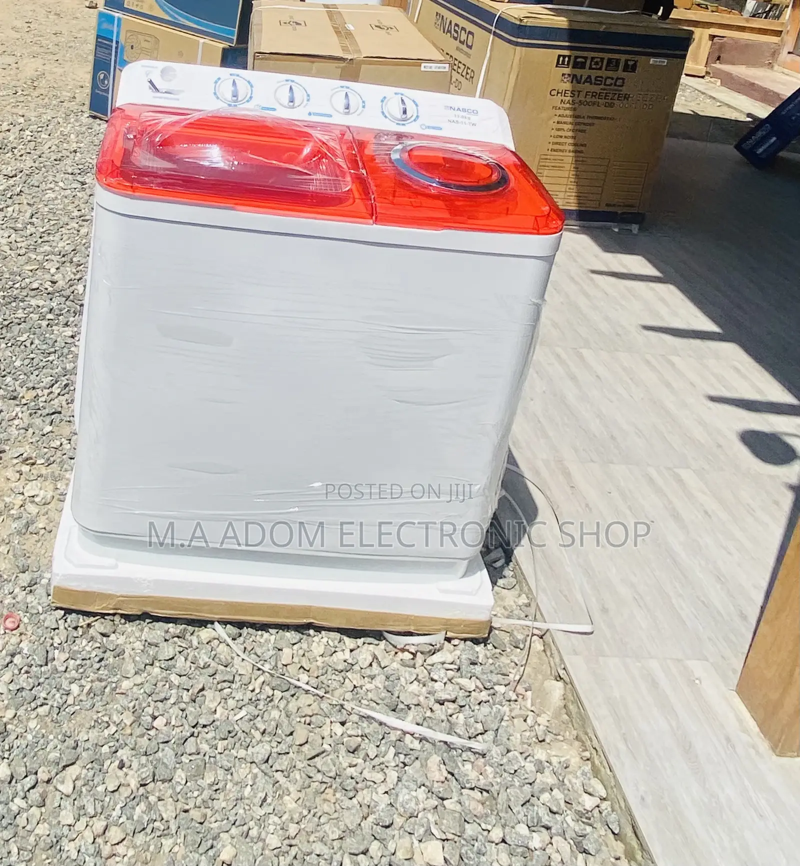 Sealed in Box Nasco 11kg Top Load Washing Machine + Spin/Dry