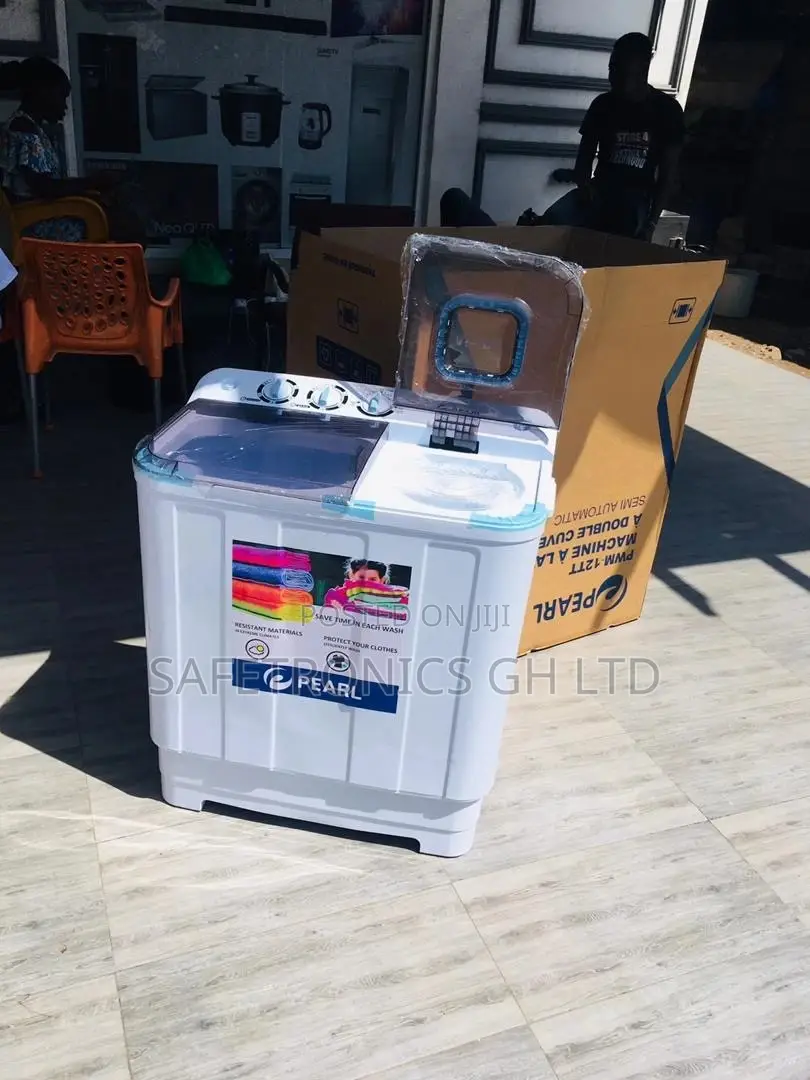 Washingmachine 7kg Pearl Semiautomatic White Topload 