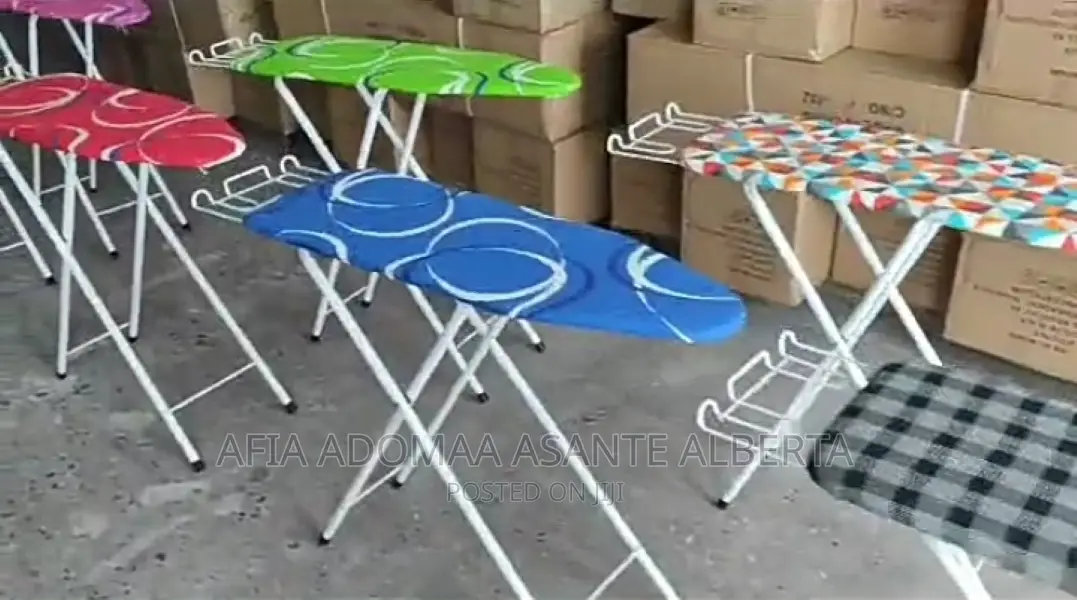 Foldable Ironing Board-Metalic