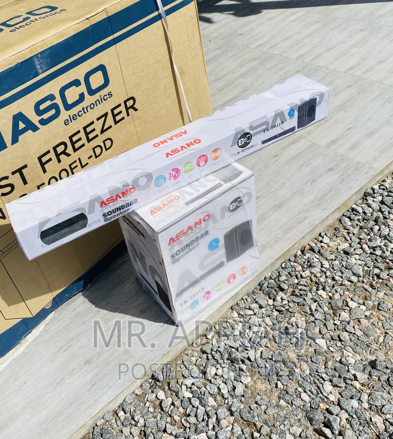 Basic Black Asano TK 2041s Bluetooth Sound Bar System 